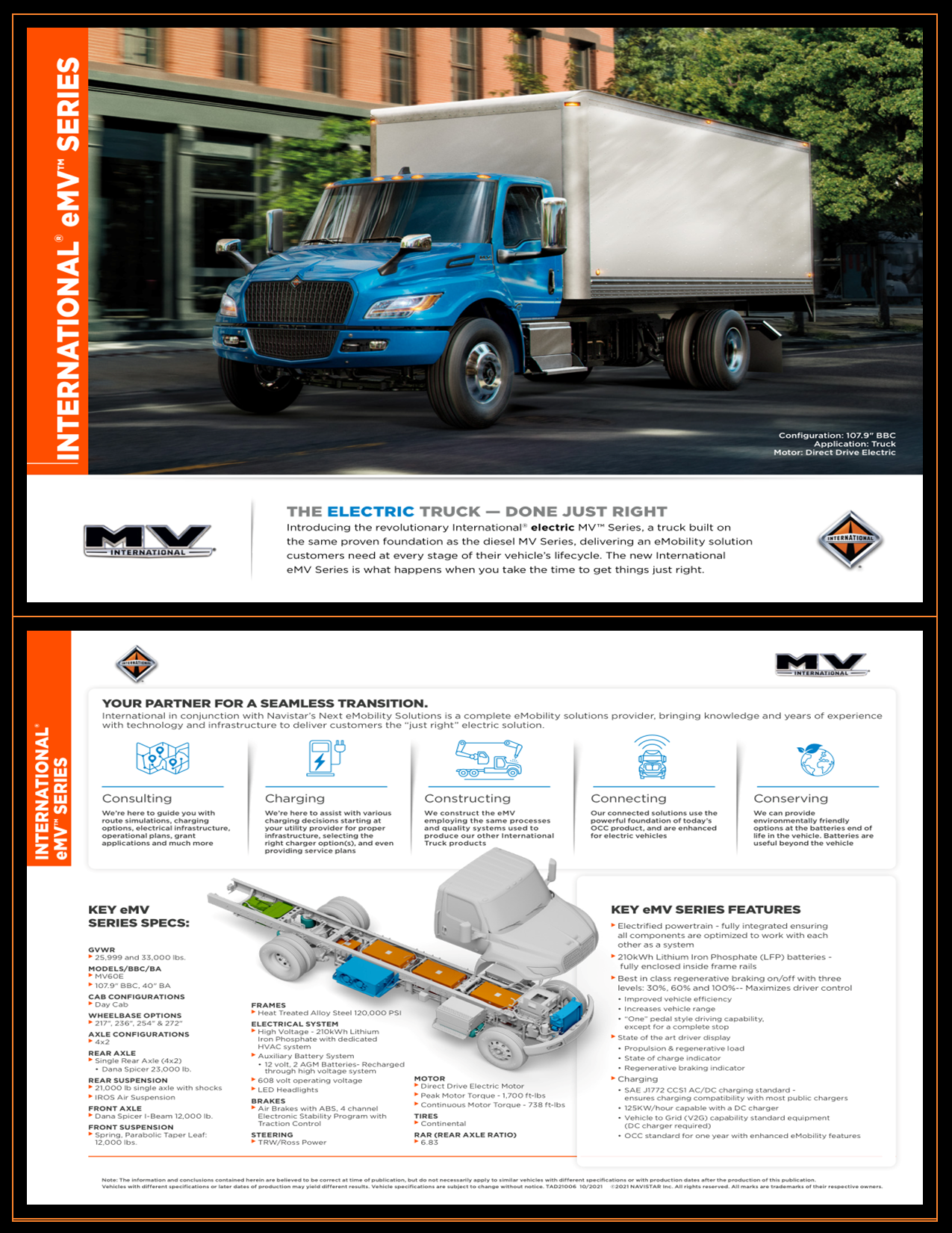 EMV Truck Info