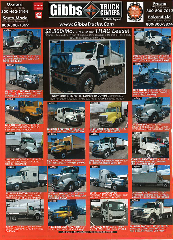 Current Truck Paper Flyer Ad