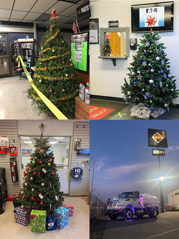 Gibbs Truck Centers Christmas Trees