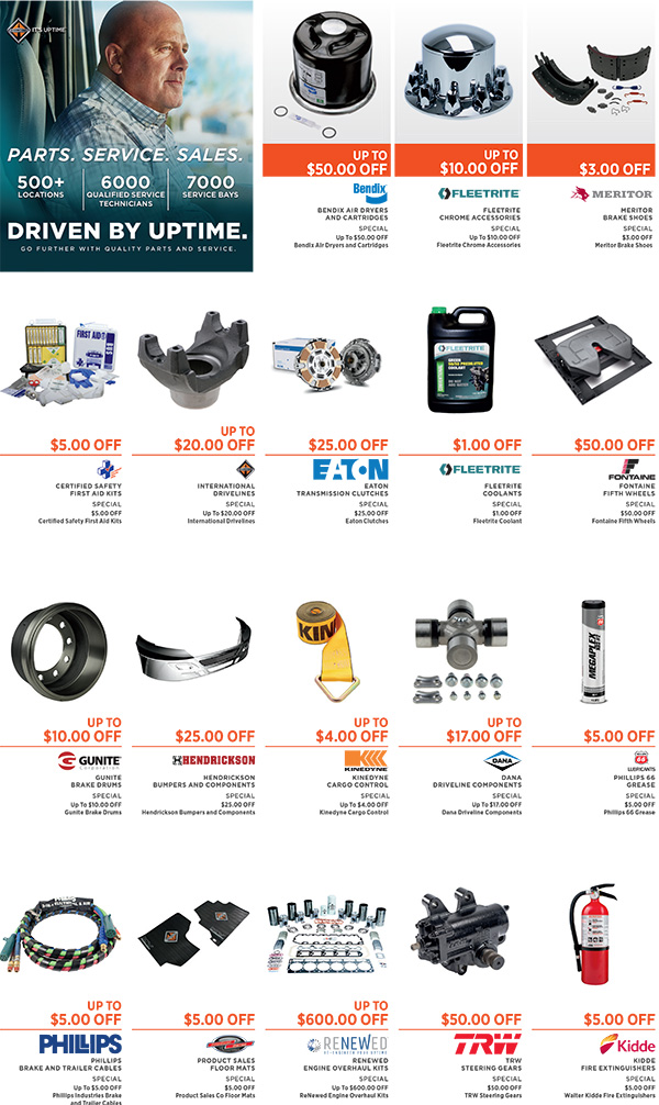 Parts Specials Flyer Ad