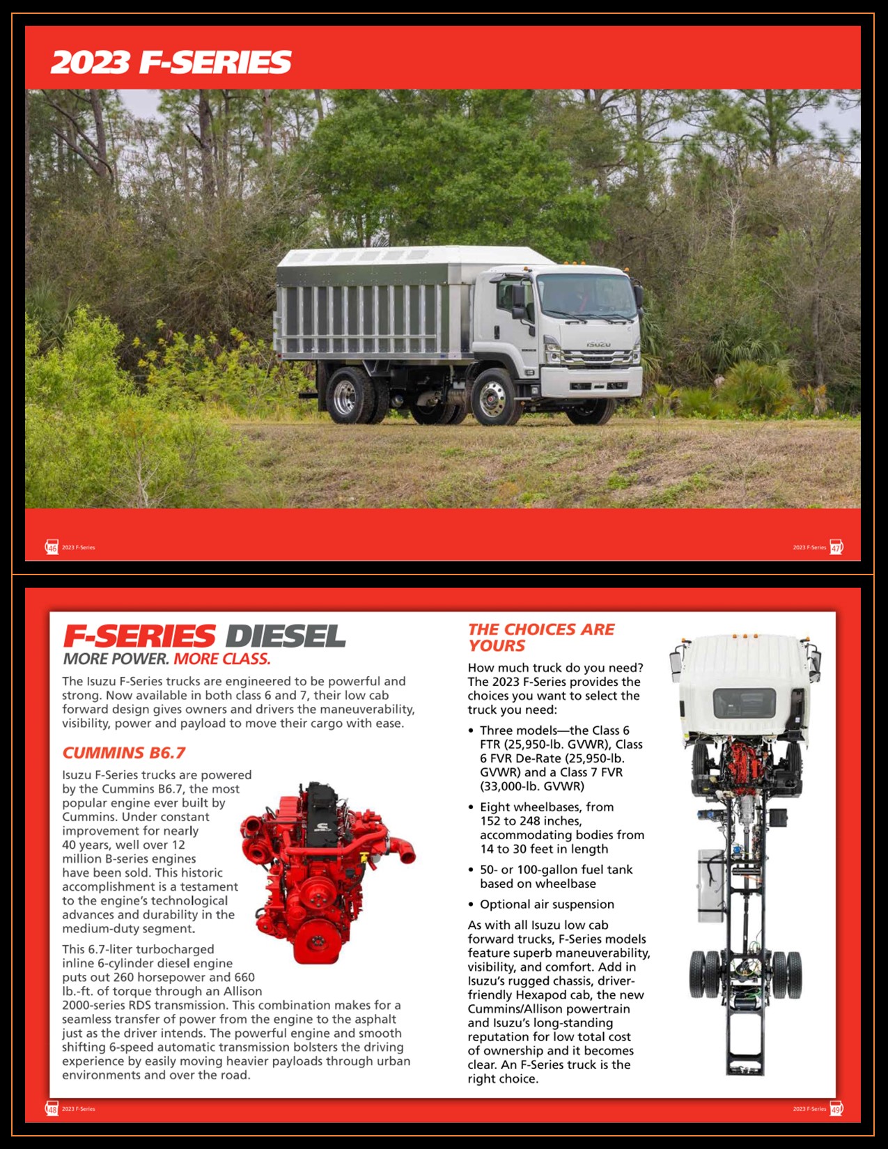 2023 Isuzu FTR Brochure 1