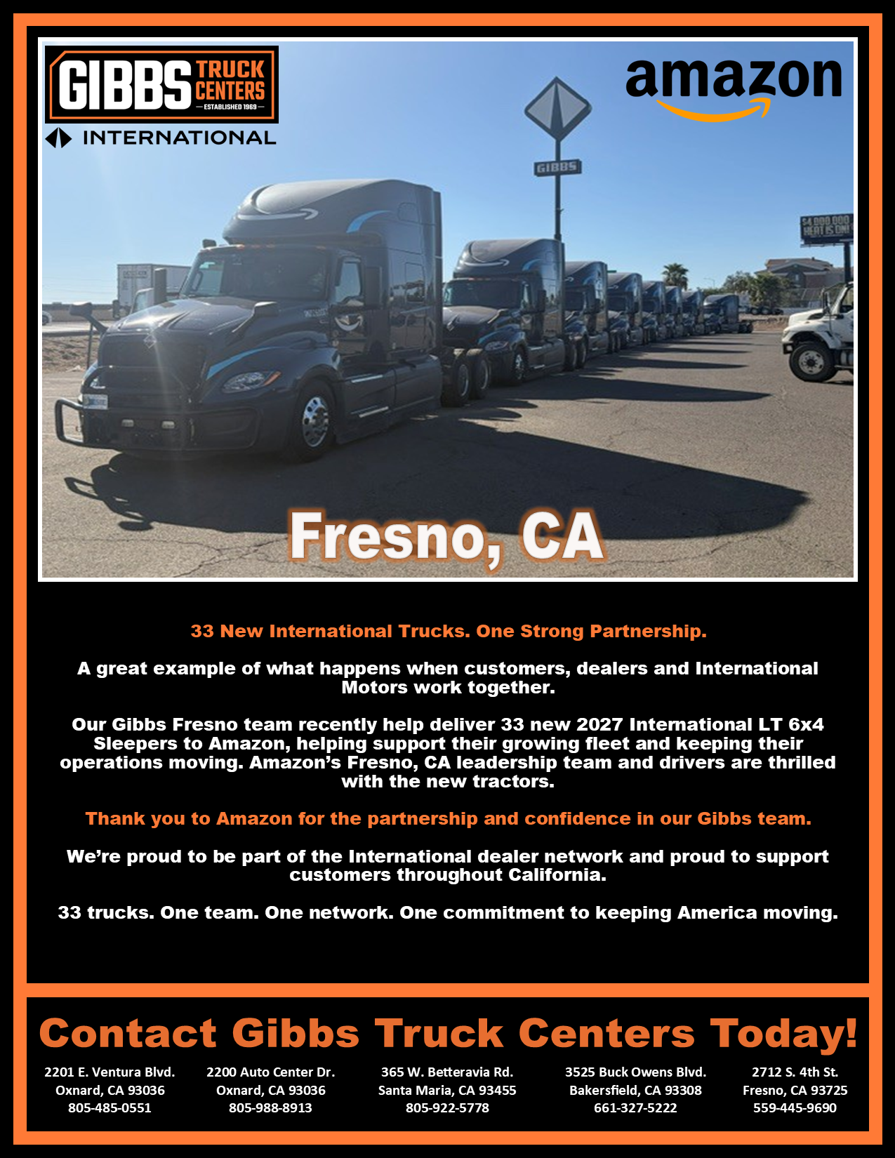 Amazon 33 Trucks Flyer