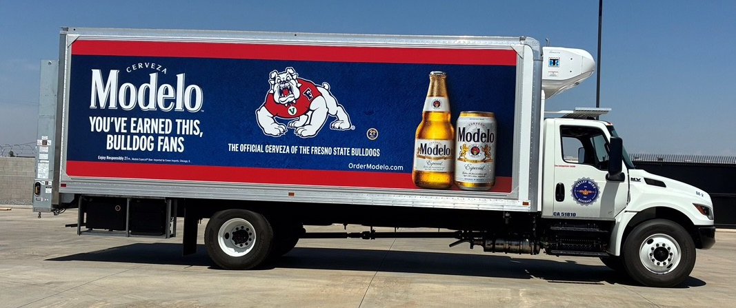 Fresno Bulldogs Beer Truck